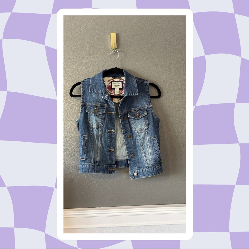 Blue Denim Vest - Forever 21